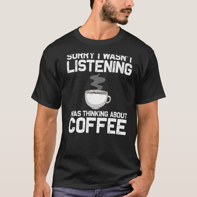 Cool Coffee For Men Women Cup Coffee  Barista Espr T-Shirt (Front)