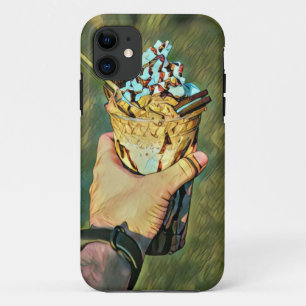 Cool cold freezing ice cream iPhone 11 case