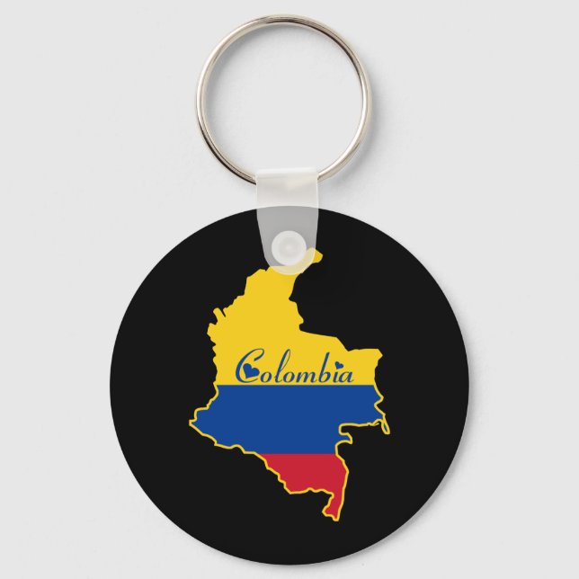Cool Colombia Key Ring (Front)