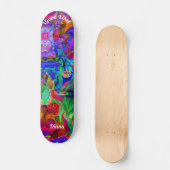 Cool & Colorful Skateboard (Front)