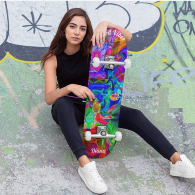 Cool & Colorful Skateboard