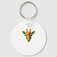 Cool Colorful Watercolor Giraffe Classic T-Shirt