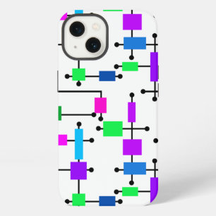 Cool Colour Grid iPhone 13 Case