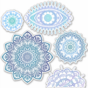 Cool Colour Megaflora Design Mandala