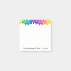 Cool Coloured Crayons Post-it Notes
