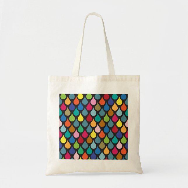 Cool Colourful Animal Scale Pattern Tote Bag (Front)