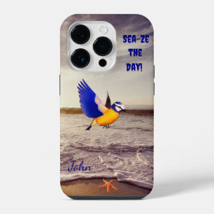 Cool & Colourful Beach Bird Sea  iPhone 14 Pro Case