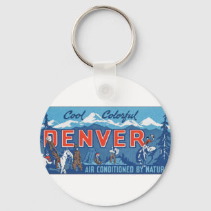 Cool Colourful Denver Key Ring
