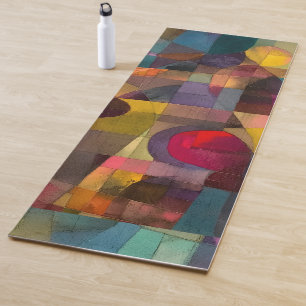 Cool Colourful Geometric Abstract Design Yoga Mat