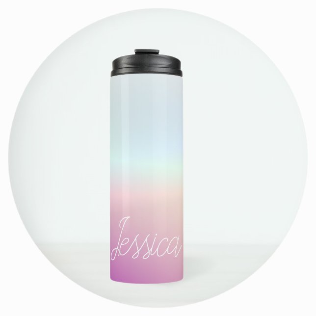 Cool Colourful Ombre Gradients & Your Script Thermal Tumbler (Creator Uploaded)