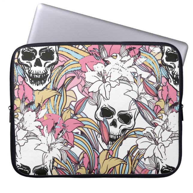 Cool colourful seamless Vintage pattern background Laptop Sleeve (Front)