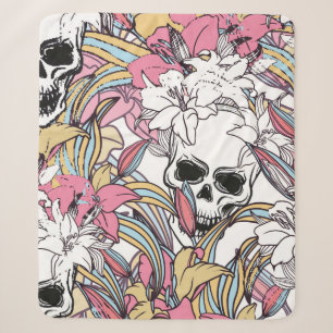 Cool colourful seamless Vintage pattern background Sherpa Blanket