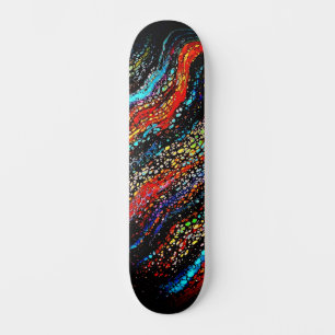 Cool Colourful Urban Abstract Street Art Inspired  Skateboard