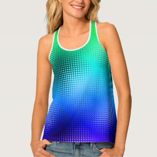 Cool Colours Dot Matrix Singlet