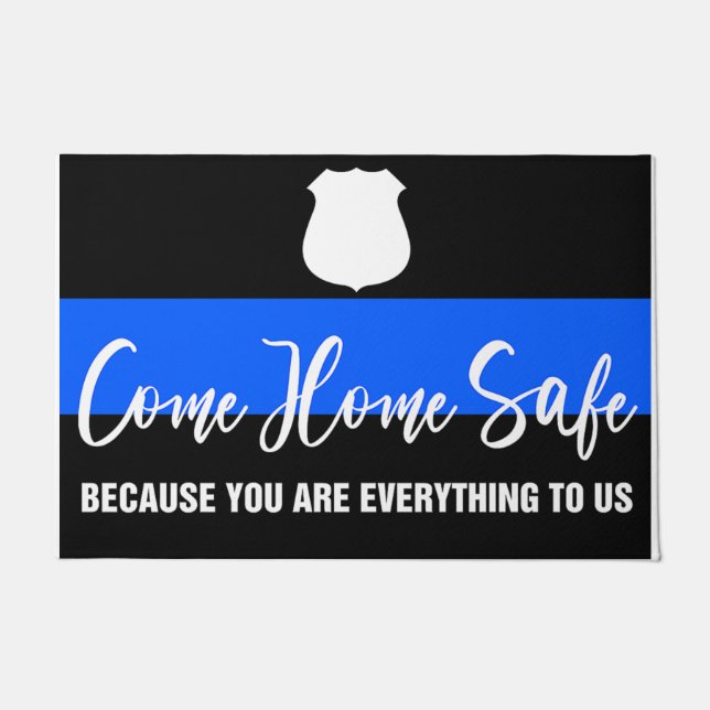 Cool Come Home Safe Doormat (Front)