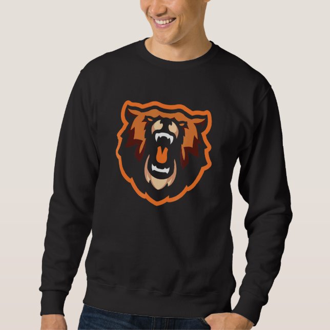 Cool Comic Bear Animal Statements Awesome Gaphic J Sweatshirt (Front)