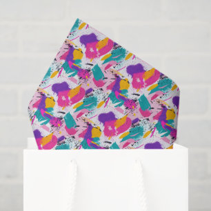 Cool comic graffiti tiled pattern tissue paper
