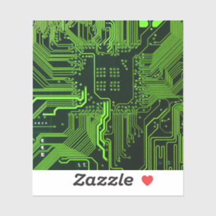 Cool Computer Circuit Board Green