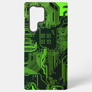 Cool Computer Circuit Board Green Samsung Galaxy Case