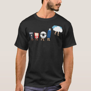 Cool Computer Geek Gift For Men Women Funny Cloud T-Shirt