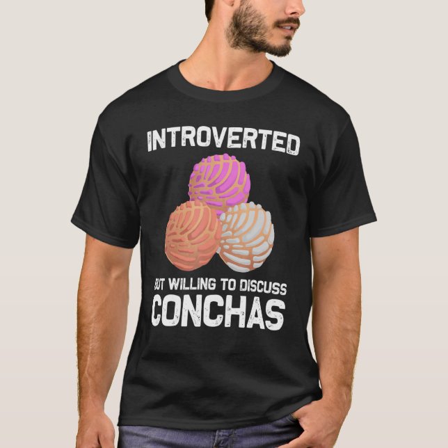 Cool Concha For Men Women Pan Dulce Latin Mexican  T-Shirt (Front)