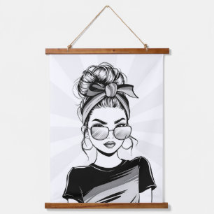 Cool Confidence Hanging Tapestry