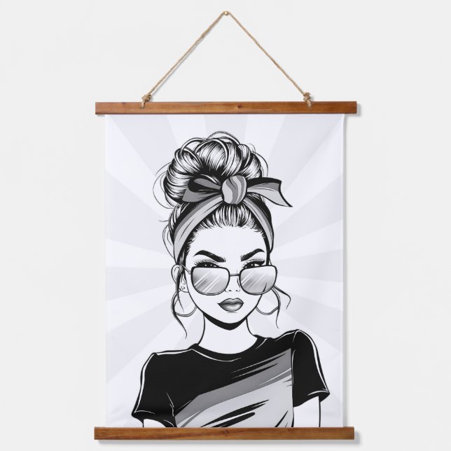 Cool Confidence Hanging Tapestry (Front)