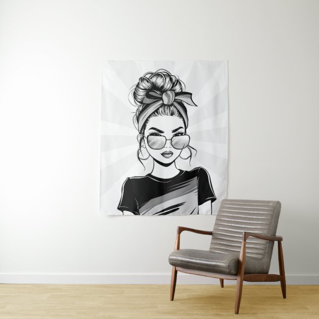Cool Confidence Tapestry (In Situ)