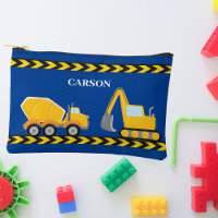 Cool Construction Vehicle Custom Kids Blue