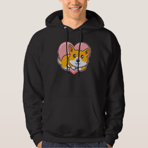 Cool Corgi Dog T For Corgi And Dog Mum Dad Hoodie