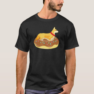 Cool Corgi Doughnut Pool Float On Dog Tee