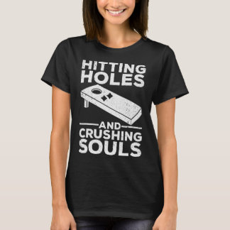 Cool Cornhole Art For Men Women Corn Hole Lover Bo T-Shirt