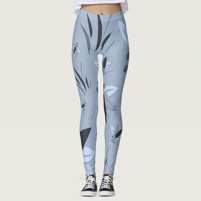 Cool Corporate Flora  Leggings (Front)