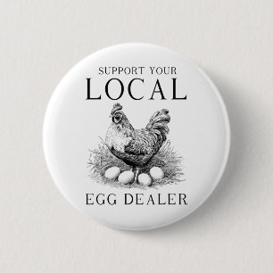 Cool Country Farmers Farm Lovers Apparel Support Y 6 Cm Round Badge