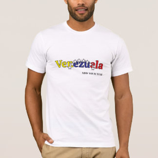 cool country flag customize men's Venezuelan 2 T-Shirt