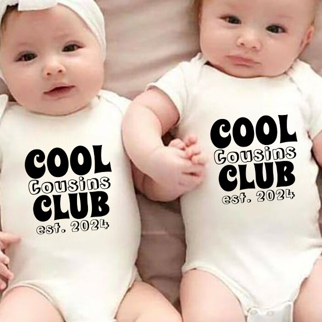 Cool Cousins Club est 20XX Baby Bodysuit (Creator Uploaded)