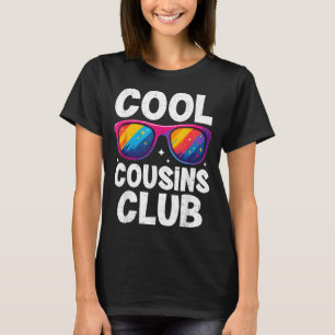 Cool Cousins Club Family Matching Funny Cousin Squ T-Shirt