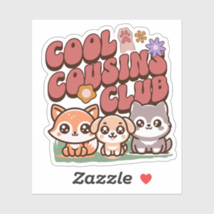 Cool Cousins Club - Fox, Dog ad Wolf