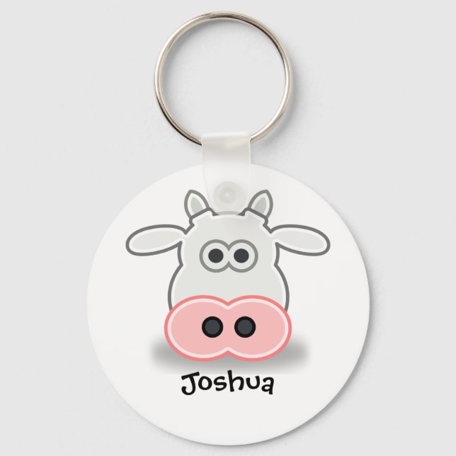 Cool cow key ring (Front)