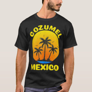 Cool Cozumel Design For Men Women Cozumel Mexico B T-Shirt
