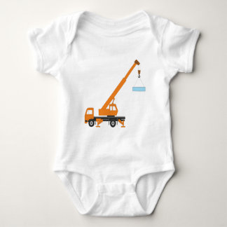 Cool Crane Boy Gift Idea Baby Bodysuit