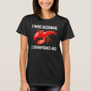 Cool Crawfish Art For Men Women Lobster Crawdad Bo T-Shirt