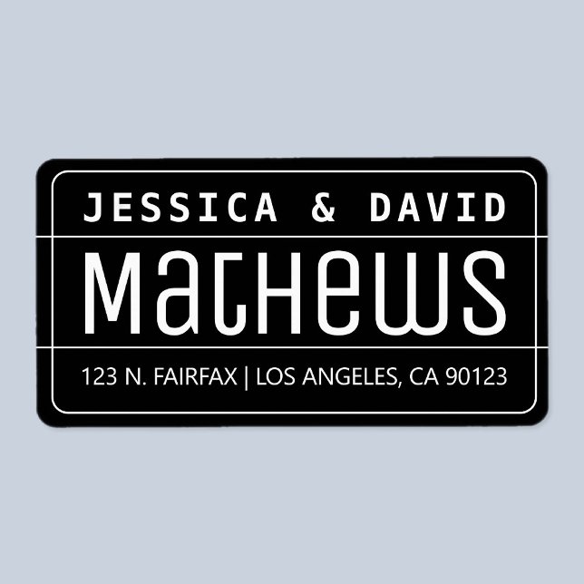 Cool Creative Looking Black & White Label (Creator Uploaded)