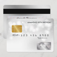 Cool Credit Card Birthday Party