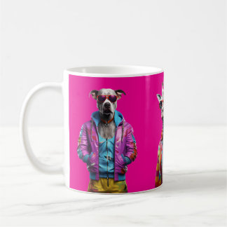Cool Crew – Color-Pop Animal Squad Hot Pink Coffee Mug