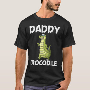 Cool Crocodile For Men Dad Alligator Zookeeper Zoo T-Shirt