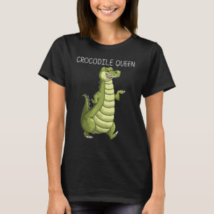 Cool Crocodile For Women Mum Alligator Reptile Ani T-Shirt