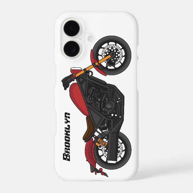 Cool cruiser style motorcycle (Back)