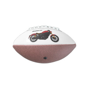 Cool cruiser style motorcycle football