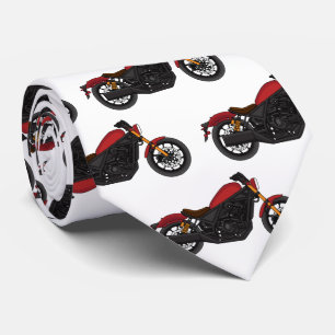 Cool cruiser style motorcycle tie